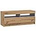 Mobile TV LED a 5 pezzi Rovere Artigianale Legno ingegnerizzato - Foto miniatura 6