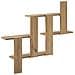 Scaffale da parete Rovere Artigianale 85 x 13,5 x 73,5 cm - Foto miniatura 4