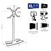 ER038342 Supporto da Pavimento per Schermi LCD / LED / Plasma 40-65'' Portata Max 28Kg - Foto miniatura 2