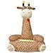 Poltrona in Peluche per Bambini Girafa Marrone - Foto miniatura 3