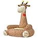 Poltrona in Peluche per Bambini Girafa Marrone - Foto miniatura 1
