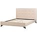 Letto In Tessuto Beige 160 X 200 Cm Ambassador - Foto miniatura 38