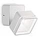 172507 Omega Square Ap1 Bianco, Applique - Foto miniatura 4