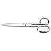 Serie Style - Forbici Sarto Abiti - Acciaio Forgiato 190 Mm - Manico Nichelati Colore Argento - Foto miniatura 1
