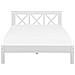 Letto Doppio In Legno Bianco 140x200cm Tannay - Foto miniatura 6