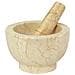 Mortaio Premium Marmo Beige Cm9x5 - Foto miniatura 1