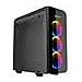 Puritas Rgb Case Middle Tower Vetro Temperato Minitx / matx / atx Nero - Foto miniatura 1