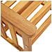 Sedie Giardino Tavolino da Tè 159x61x92cm Legno Massello Acacia - Foto miniatura 5