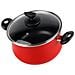 Megafesa Praga - Pentola Con Coperchio, Diametro 24 Cm, Color Granata - Foto miniatura 3