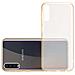 Custodia Compatibile Con Samsung Galaxy A50 In Oro Trasparente - Coperchio Protettivo In Silicone Tpu Flessibile Con Design A Strass - Foto miniatura 8