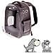 Zaino Per Cani & Gatti Window Supreme Eva Grigio Max 10 Kg - Foto miniatura 1