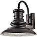 1 Luce Da Esterno Grande Pescatore Cupola Da Parete Lanterna Luce Restauro Bronzo Ip44, E27 - Foto miniatura 1