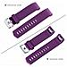 Bracciale Fitbit Charge 2 In Silicone, Confezione Da 3 (s) Black/blue/purple - Foto miniatura 4