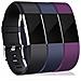 Bracciale Fitbit Charge 2 In Silicone, Confezione Da 3 (s) Black/blue/purple - Foto miniatura 1
