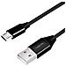 CU0143 cavo USB 0,3 m 2.0 USB A Micro-USB B Nero - Foto miniatura 1