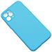 Custodia Tpu Silicone Lite Cover Soft-case Per Apple Iphone 11 Pro Light Blu - Foto miniatura 1