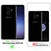 Custodia Compatibile Con Samsung Galaxy S9 Plus - Ottica A Strisce In Opale Nero - Coperchio Protettivo In Vetro Temperato E Silicone Tpu - Foto miniatura 2