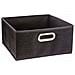 Contenitore Tessile Per Stoccaggio, Scatola Abbigliamento, 31 X 15 Cm, Colore Nero - Foto miniatura 1