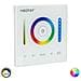 Controller Regolatore A Parete Touch Led Rgb /rgbw /rgb+cct 12/24v Dc Rf P3 86x86x22 Mm Vetro - Foto miniatura 1
