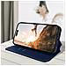 Custodia Iphone 14 Pro Max Portafoglio Funzione Supporto Video Blu - Foto miniatura 4