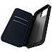 Custodia Iphone 14 Pro Max Portafoglio Funzione Supporto Video Blu - Foto miniatura 1