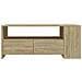 Tavolino Da Salotto Rovere Sonoma 102x55x42cm Legno Compensato - Foto miniatura 2