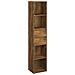 Libreria Rovere Fumo 36x30x171 Cm In Legno Multistrato - Foto miniatura 2