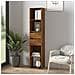 Libreria Rovere Fumo 36x30x171 Cm In Legno Multistrato - Foto miniatura 1