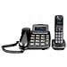 Th21abb Set Composto Da Telefono Con Filo E Cordless Dect Display Illuminato Segreteria Tele - Foto miniatura 2