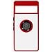 Cover Google Pixel 7 Pro Bimateria Anello Metallico Supporto Rossa - Foto miniatura 1