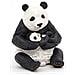 Panda Seduto E Pupazzetto, Multicolore - Foto miniatura 1