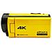 Aquapix Wdv5630 Videocamera Palmare 13 Mp 4k Ultra Hd Giallo - Foto miniatura 3