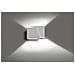 Lampada A Parete Frost - Bianco - Acciaio Verniciato A Polvere - 17x13x13 Cm - Foto miniatura 1