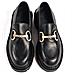Bea Loafers Mocassino Pelle Scarpe Donna Nero Eu 36, 57101321 Bl - Foto miniatura 3