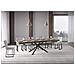 Tavolo allungabile 90x160/420 cm Plaker tortora gambe antracite - Foto miniatura 3