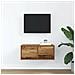 Mobile Porta TV Legno Antico 60x31x25,5 cm Legno Multistrato - Foto miniatura 5