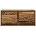 Mobile Porta TV Legno Antico 60x31x25,5 cm Legno Multistrato - Foto miniatura 6