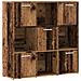 Libreria Legno Antico 90x28x90 Cm In Legno Multistrato - Foto miniatura 2