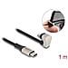 Cavo dati e cavo di ricarica USB Type-C per Lightning per iPhone e iPad angolata a 180° 1 m MFi - Foto miniatura 2