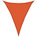 Vela Parasole 160 G/m Triangolare Arancione 3x4x4 M In Hdpe - Foto miniatura 2