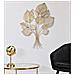 Decorazione In Metallo 3d Foglia 38 - Multicolore - Metallo - 63x4x85 Cm - Foto miniatura 5
