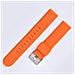 Cinturino In Silicone Per Huawei Gt3 E Iwatch 4 Orange 20 Mm - Foto miniatura 1