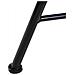 Tavolino Bistrot Comiso 60 Cm 60 Cm Metallo Nero /bianco - Foto miniatura 6
