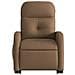 Poltrona Alzapersona Massaggiante Elettrica Marrone Tessuto - Foto miniatura 8