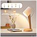 Lampada Da Tavolo Moderna In Stile Country Con Cavo Per Soggiorno Con Interruttore A Levetta - Foto miniatura 3