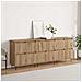 Sideboards 3 pcs rovere artigianale 180 x 35 x 70 cm - Foto miniatura 4