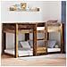 Letto a Castello per Bambini Legno vecchio 75 x 190 cm - Foto miniatura 2