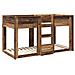 Letto a Castello per Bambini Legno vecchio 75 x 190 cm - Foto miniatura 4