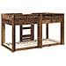 Letto a Castello per Bambini Legno vecchio 75 x 190 cm - Foto miniatura 7