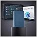Memory Safe disco rigido esterno 2 TB, blu - Foto miniatura 4